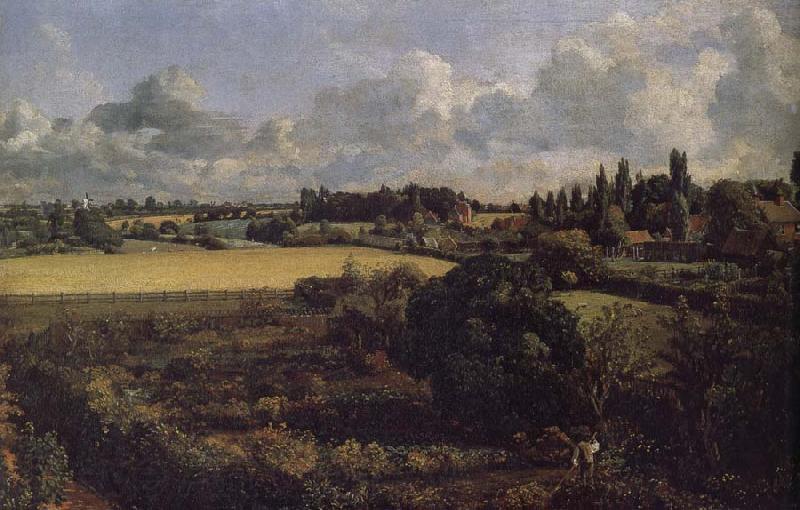 John Constable The Kitchen Garden at East Bergholt House,Essex